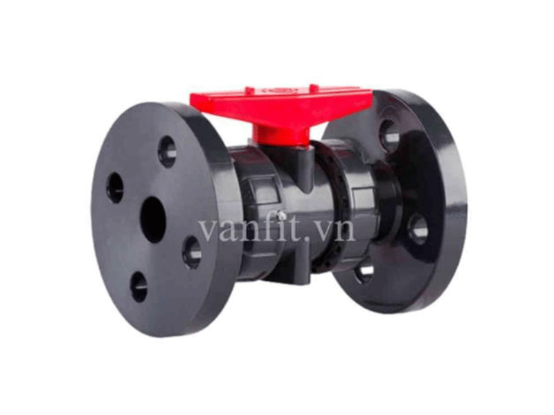 Van Bi Rắc Co Mặt Bích UPVC - SHIEYU