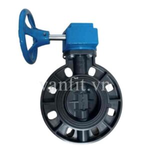 VAN BƯỚM TAY QUAY UPVC - VANFIT